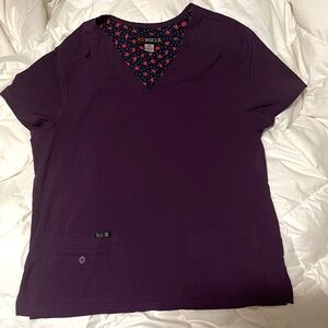 KOI scrub set XL purple